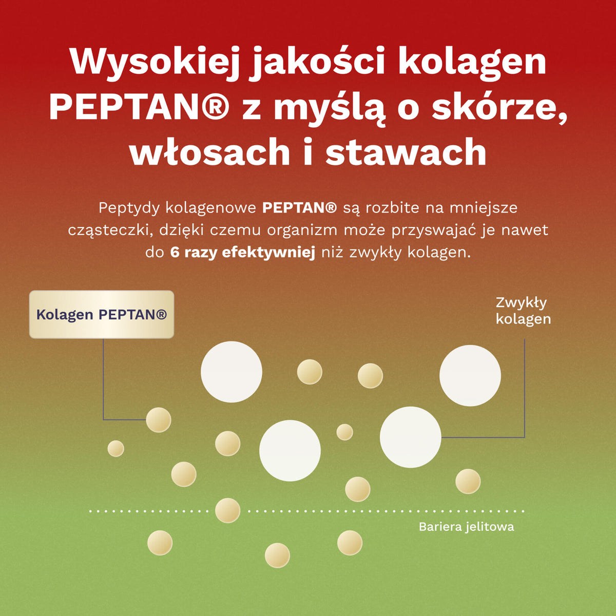Beauty Kolagen o smaku truskawki i mięty