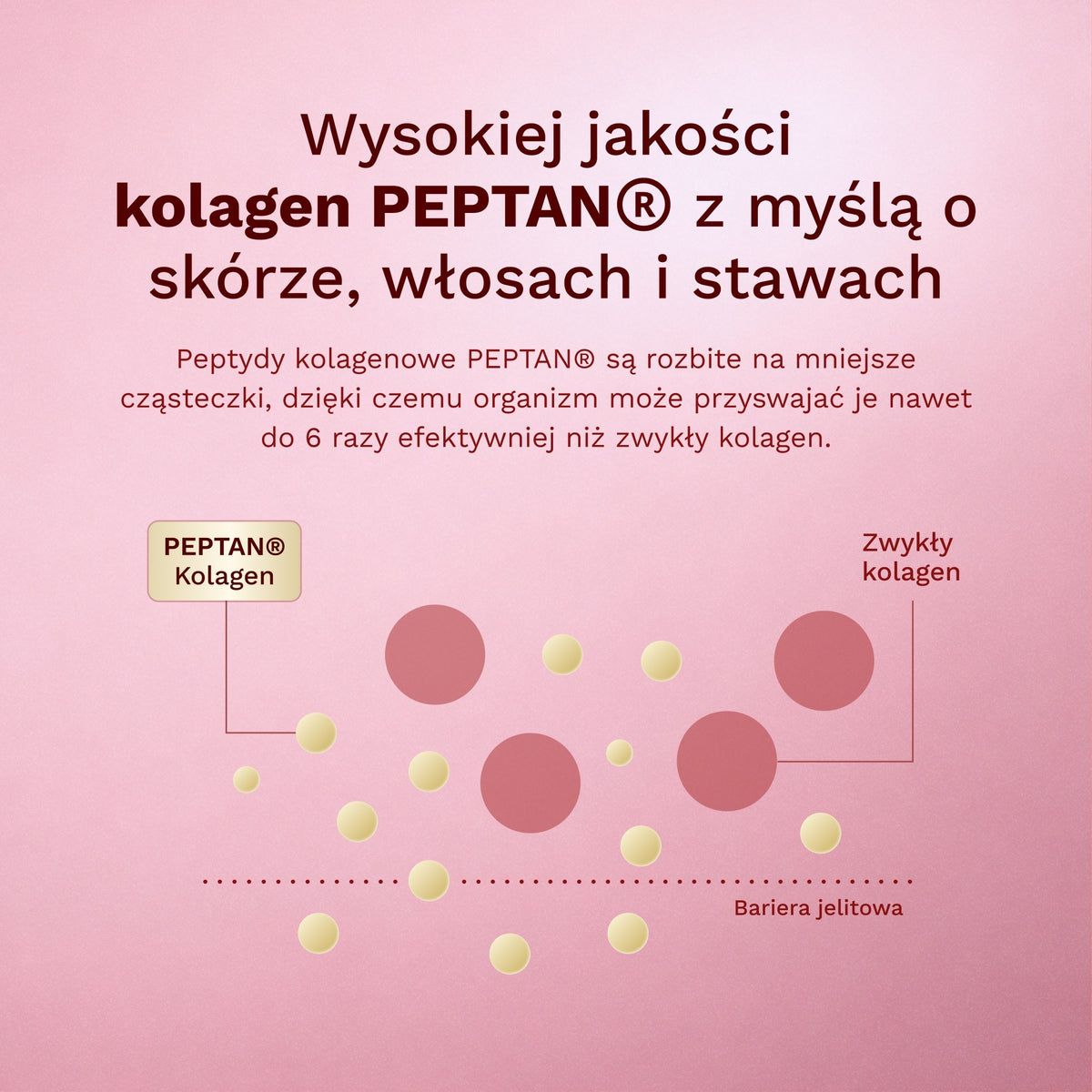 Beauty Kolagen o smaku truskawki i mięty